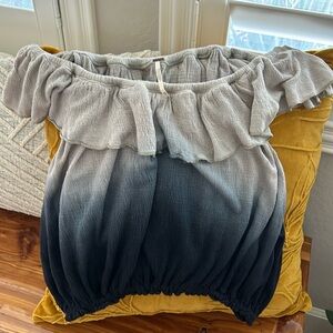 Free People ombre top